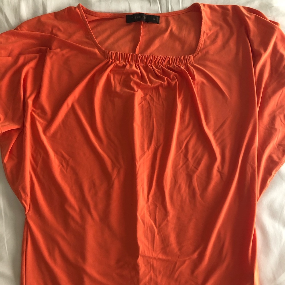 Orange Dress Top